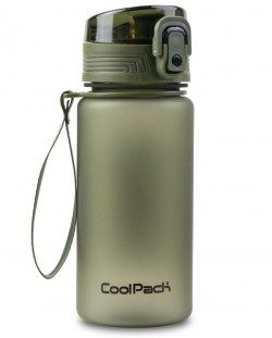 Sticlă de apă Cool Pack Brisk - Rpet Olive, 400 ml
