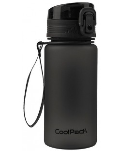 Sticlă de apă Cool Pack Brisk - Rpet Black, 400 ml