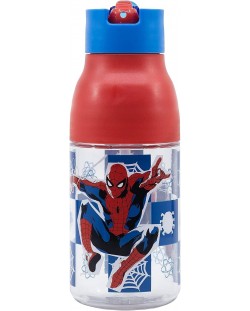 Sticlă din tritan Stor Spider-Man - 420 ml, deschidere dubla