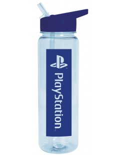 Sticlă de apă  Pyramid Games: PlayStation - Blue Tone, 700 ml