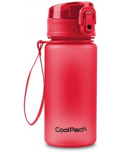 Sticlă de apă Cool Pack Brisk - Rpet Red, 400 ml 