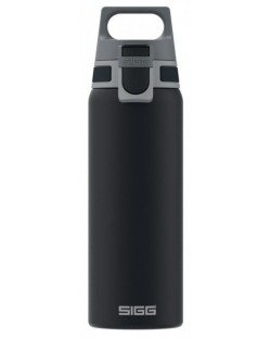 Sticlă de apă Sigg - Shield One, negru, 750 ml