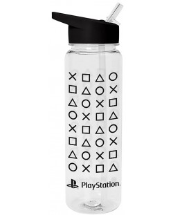 Sticlă de apă Pyramid Games: PlayStation - Shapes, 700 ml