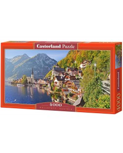 Puzzle panoramic Castorland de 4000 piese - Hallstatt, Austria