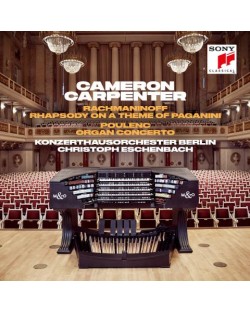 Cameron Carpenter - Rachmaninoff: Rhapsody on A Theme of Paganini & Poulenc: Organ Concerto (CD)