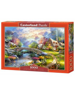 Puzzle Castorland de 1000 piese - Slava de primavara
