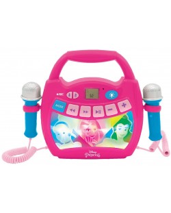 CD player Lexibook - Disney Princess MP320DPZ, roz/albastru