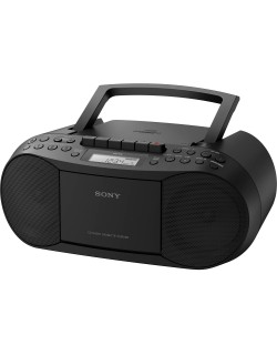 CD player Sony CFD-S70 CD/Cassette player With Radio, black