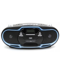 CD player Trevi - CMP 574, negru/albastru
