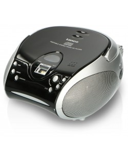 CD player Lenco - SCD-24, negru/argintiu