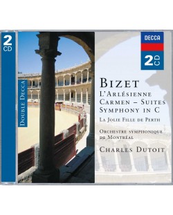 Charles Dutoit - Bizet: L'Arlesienne & Carmen Suites (2 CD)