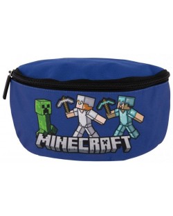 Geantă de talie Minecraft - Blue