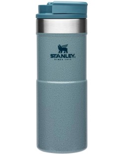 Cană de călătorie Stanley The NeverLeak - 0.35 L, albastru