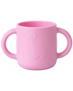 Cana cu mâner pentru copii Wee - Prime, roz
