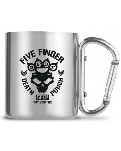 Cană GB eye Music: Five Finger Death Punch - Got Your Six (Carabiner)