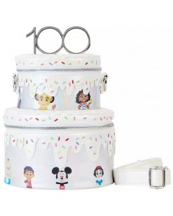 Geantă Loungefly Disney: Disney - 100th Anniversary Celebration Cake