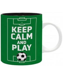 Cană The Good Gift Sports: Football - Keep Calm and Play Football