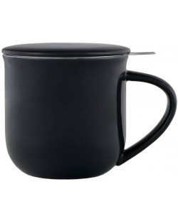 Ceașcă de ceai cu strecurătoare Viva Scandinavia - Minima Midnight, 350 ml