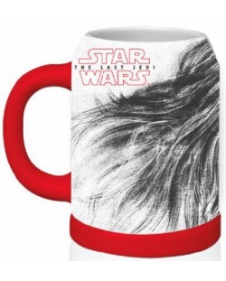 Halba ceramica pentru bere Funko - Star Wars: Chewbacca & Porg