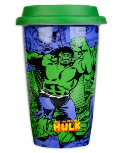 Cana pentru calatorie Pyramid Marvel - Hulk, 340 ml