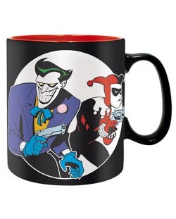 Cana ABYstyle DC Comics: Batman - The Joker & Harley Quinn, 460 ml