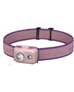 Lanternă frontală Fenix - HL16, LED, roz