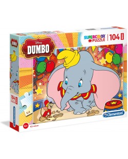 Puzzle Clementoni de 104 maxi piese - Dumbo
