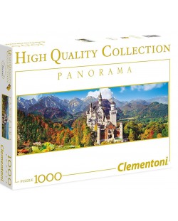 Puzzle panoramic Clementoni de 1000 piese - Castelul Neuchwanstei, Germania
