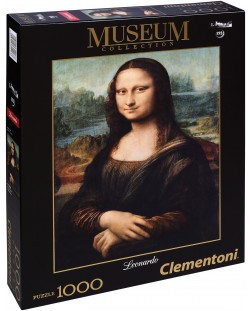 Puzzle Clementoni de 1000 piese - Mona Liza Leonardo da Vinci