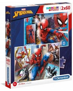 Puzzle Clementoni  2 X 60 piese - Spiderman