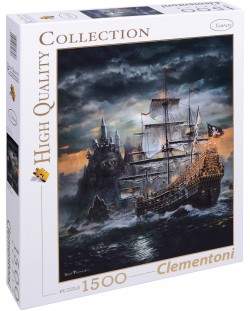 Puzzle Clementoni de 1500 piese - Vaporul piratilor