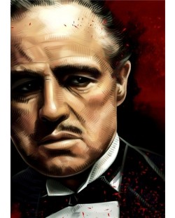 Poster metalic Displate - Corleone