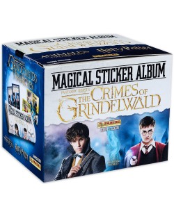 Panini Fantastic Beasts: The Crimes of Grindelwald - Cutie cu 50 pachete: 250 buc. stickere