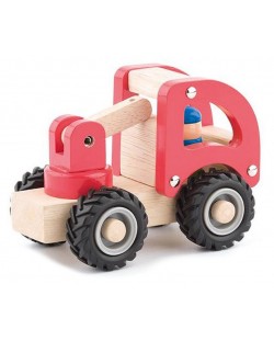 Jucarie din lemn Woody - Masina de pompieri