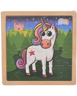 Puzzle de lemn Eichhorn - Unicorn