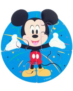 Puzzle din lemn Orange Tree Toy - Disney 100, Mickey Mouse