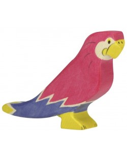 Figurină din lemn Holztiger - Papagal