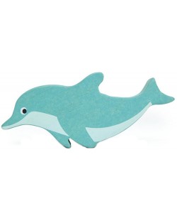 Figurină din lemn Tender Leaf Toys - - Delfinul