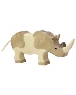 Figurină din lemn Holztiger - Rhino