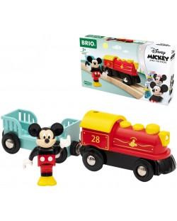 Jucarie din lemn Brio - Trenuletul lui Minnie Mouse