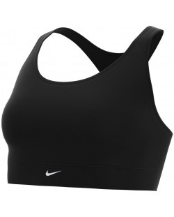 Bustier sport pentru femei Nike - Swoosh , negru