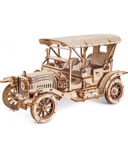 Puzzle 3D din lemn Robo Time din 298 de piese - Mașină vintage