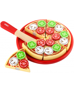 Set de joaca din lemn  Viga - Pizza