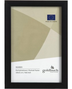 Ramă din lemn pentru foto Goldbuch - Neagră, 10 x 15 cm
