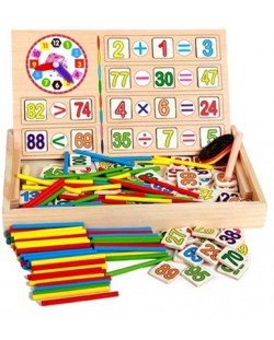Set din lemn Smart Baby - Math Box