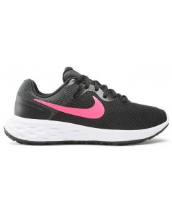 Încălțăminte sport pentru femei Nike - Revolution 6 NN, negre/roz