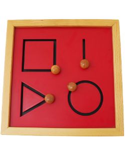 Smart Baby Graphing Graphing Exercise Board - Forme geometrice