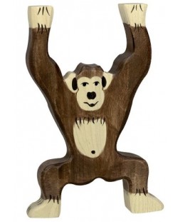 Figura din lemn Holztiger - Cimpanzeu în picioare