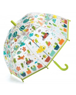 Umbrela pentru copii Djeco - Lumea broscutelor
