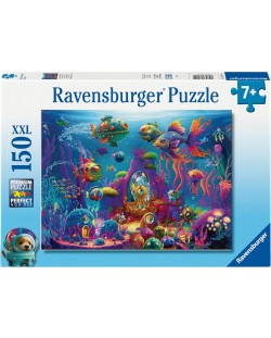 Puzzle pentru copii  Ravensburger din  150 XXL piese - Ocean străin